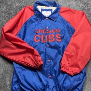 Chicago Cubs Men's 2xl Xxl Windbreaker Jacket Genuine Merchandise Vintage